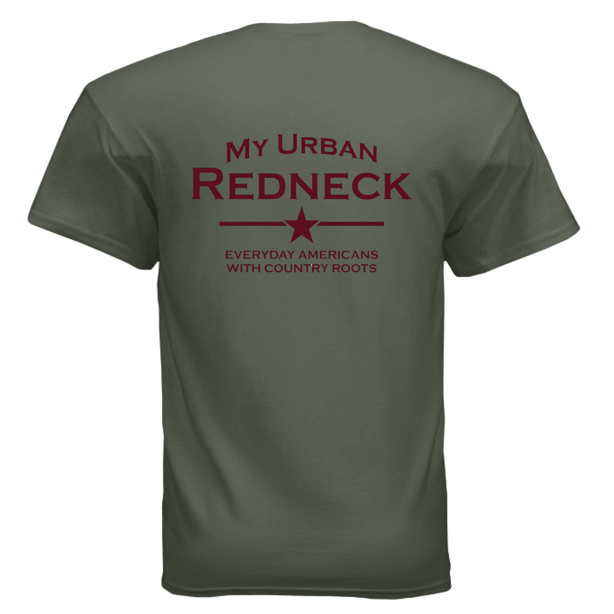 MILITARY GREEN - BACK